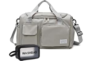 BEULPTN Small Gym Bag for Women, Travel Duffle Bag Carry On Weekender Bag with Shoe Compartment