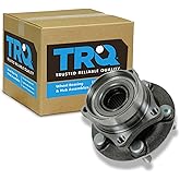 TRQ Front Driver or Passenger Side Wheel Bearing and Hub Assembly Compatible with 2004-2009 Toyota Prius