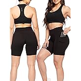 SATINA High Waisted Leggings for Women - Capri and Full Length Yoga Pants - Buttery Soft Workout Leggings with Tummy Control