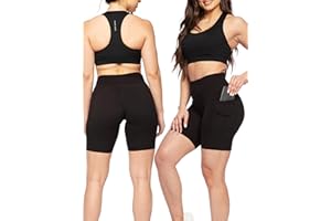 SATINA High Waisted Leggings for Women - Capri and Full Length Yoga Pants - Buttery Soft Workout Leggings with Tummy Control