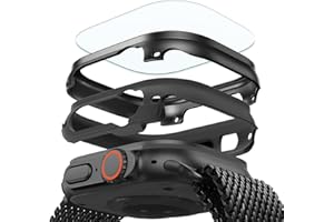 ESR for Apple Watch Ultra 3/2/1 Case with Screen Protector 49mm (2025/2024/2023/2022), Military Grade Protection, Aluminum Al