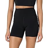 Amazon Essentials Women's Active FormFlex Buttery Soft High Waist Yoga Biker Shorts