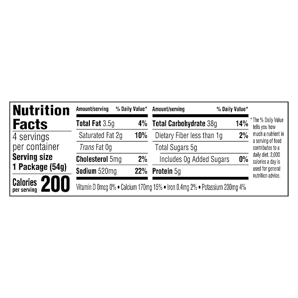 KRAFT GLUTEN FREE ORIGINAL MAC & CHEESE MACARONI AND CHEESE DINNER, 4 CT PACK, 1.9 OZ CUPS
