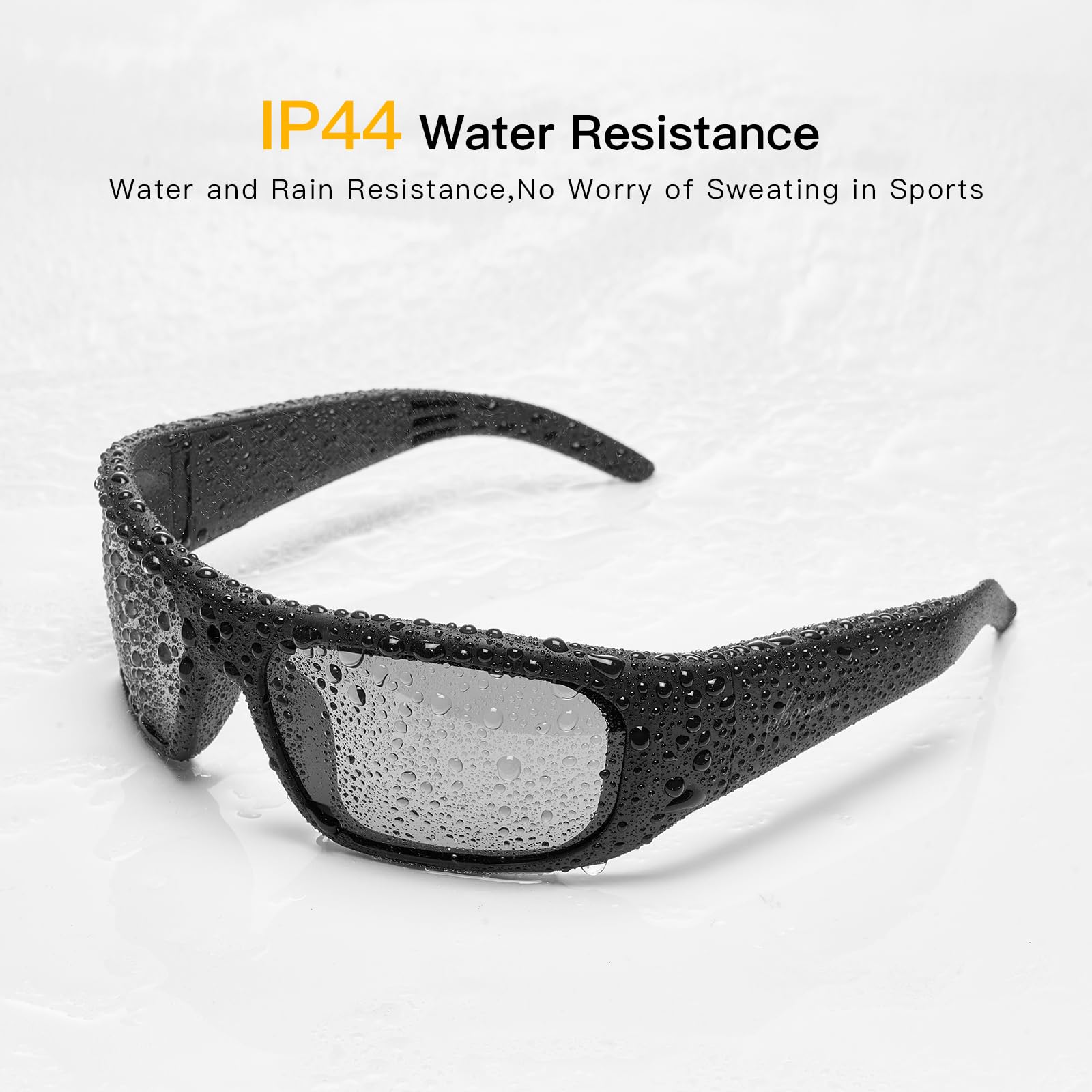 OhO Camera Sunglasses, Super Slim 1080P Full HD Outdoor Sports Action Camera with Built-in 32GB Memory and Polarized UV400 Safety Lenses Unisex