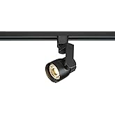 Nuvo TH424 12W Angle Arm Adjustable LED Track Head, 36-Degree Beam Spread, Black