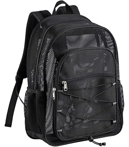 Amazon.com | Xunteny Mesh School Backpack for Girls Boys, Heavy