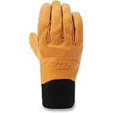 Dakine Mack Gloves - Men's Insulated Waterproof Snow, Tan, S | WARM WATERPROOF SNOW GLOVES, DURABLE WATER-REPELLENT SHELL, GRIP-READY SYNTHETIC PALM, COZY FLEECE LINING, SNUG STRETCH CUFF