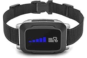 Dog Care Rechargeable Dog Bark Collar with Intelligent Bark Control, Vibration, Effective Sound, Shock Training Modes for Dogs with 5 Adjustable Levels, Dog Shock Collar with LED Indicator