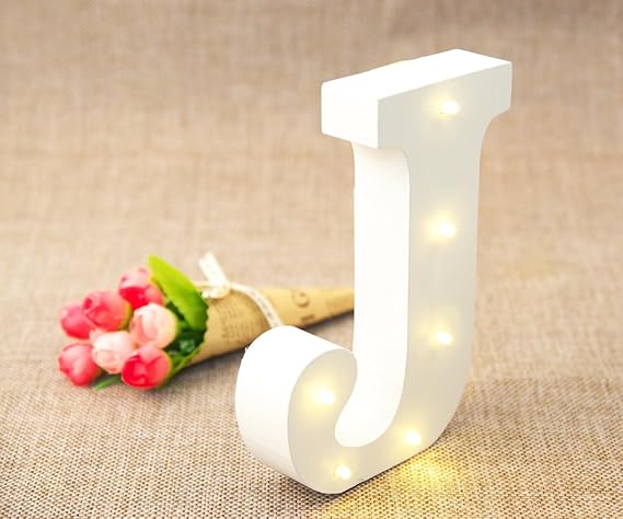 26 Letters Romantic Mood Alphabet A Z Love Timber Battery