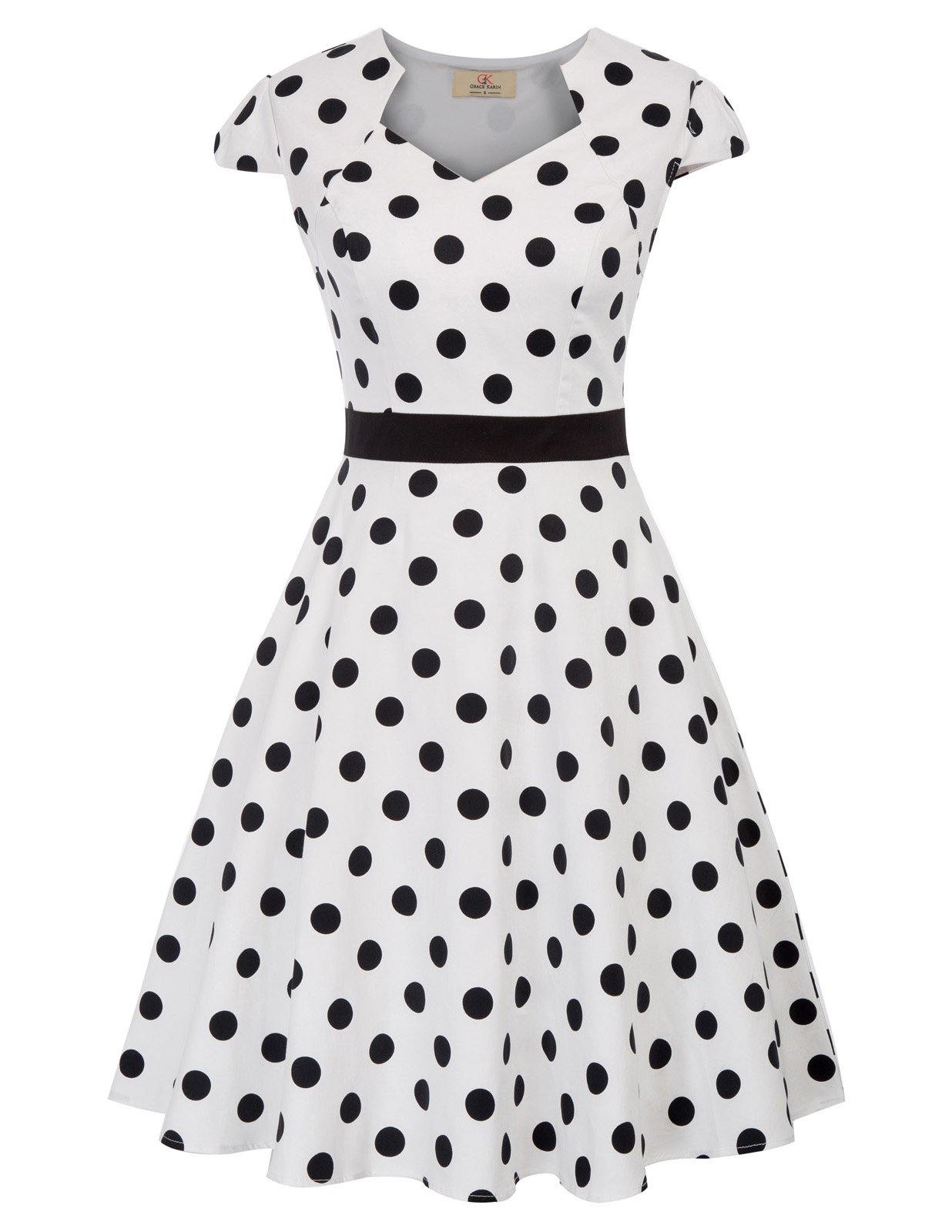 grace karin polka dot dress