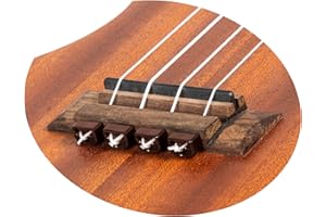 Alba Guitar Beads in Brown gloss for Ukulele, for Nylon Ukulele Strings