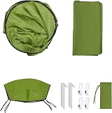 SONGMICS Portable Pop Up Tent Dressing Room Privacy Shelter Green GPT001C01 view 9