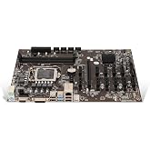 Mining Mainboard 12 PCIE Ports for GPU Rig, LGA1151 Desktop Motherboard with 2 DDR4 DIMM 4 SATA3.0, Supports 6th 7th Gen CPU