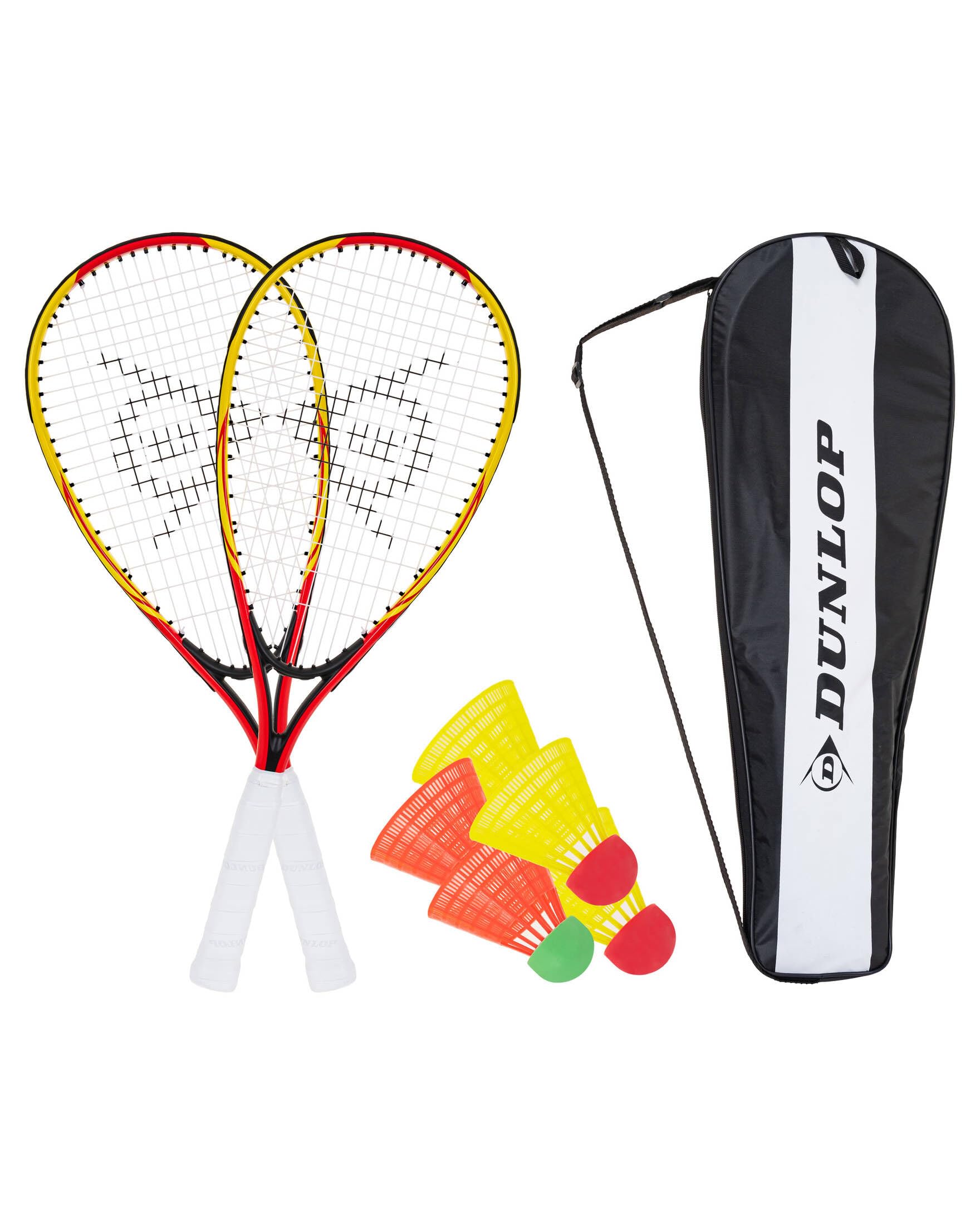 DUNLOP Racketball Table Tennis Bats Yellow/Red One Size