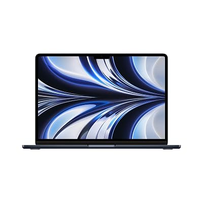 Apple 2022 MacBook Air Laptop with M2 chip, 13.6-inch, 8GB RAM, 512GB SSD Storage, Midnight (Renewed)