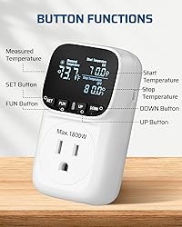 DEWENWILS Digital Temperature Controller, Heavy