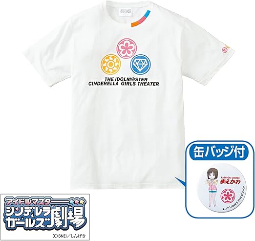 Amazon Mサイズ メンズ アイドルマスター シンデレラガールズ劇場 Tシャツ アイマス デレマス しんげき アニメ 萌えグッズ 通販