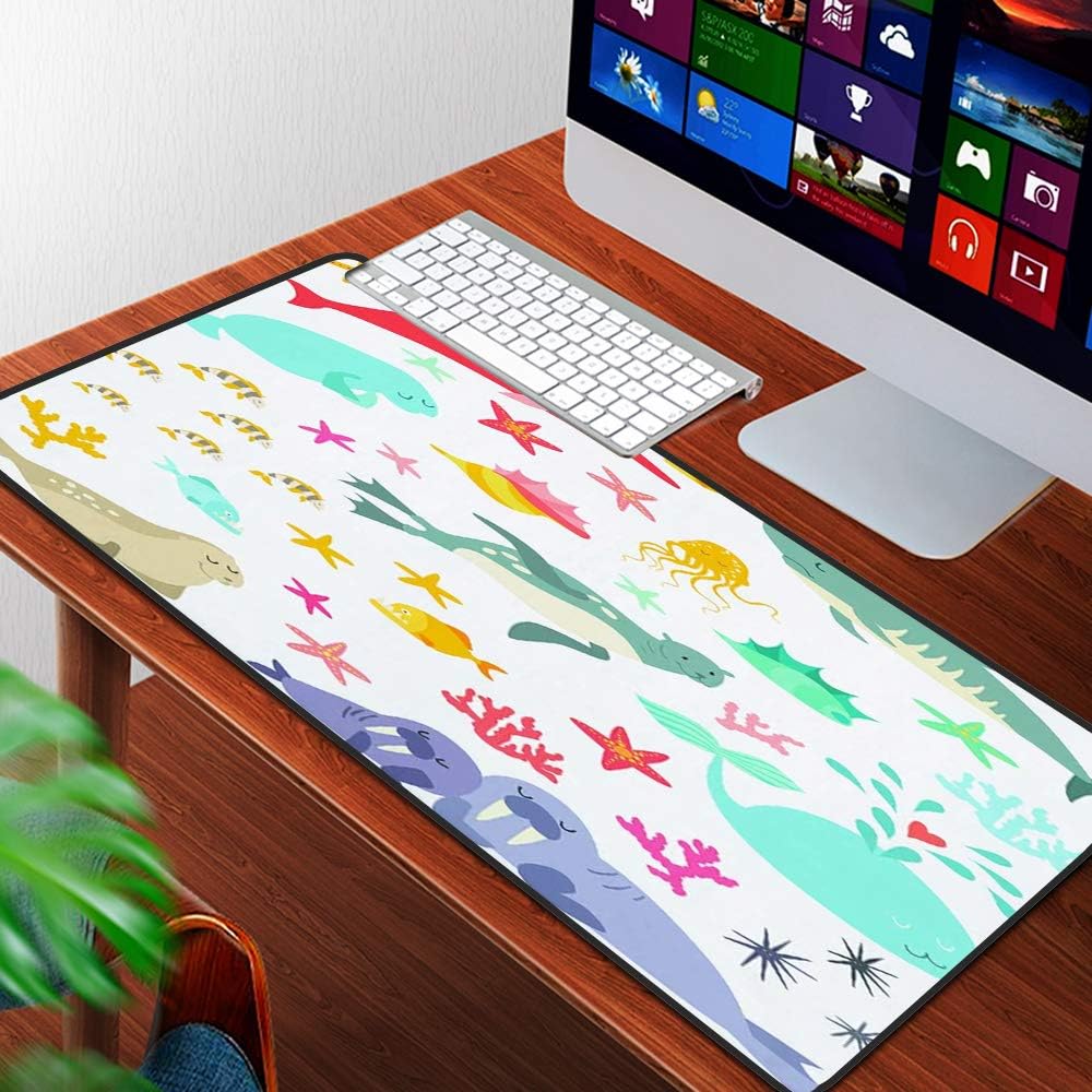 Large Gaming Mouse Pad Desktop Pad Laptop pad for Amazon.co.uk