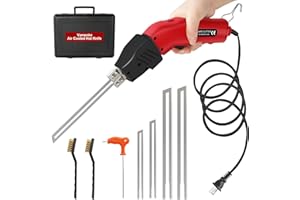 VANWOKE Foam Cutter Electric Hot Knife Air Cooled Hot Knife Foam Cutter 200W 110-120V Styrofoam Cutting Tool Ki thot wire foam cutter with 4 Blades for EPS EPP XPS EVA, EPE PU KT Board Sponge