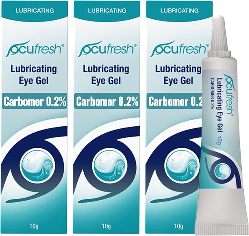 Ocufresh Carbomer 0.2% Lubricating Eye Gel 3x10g Pack