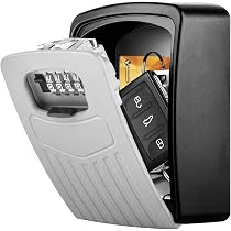 Xeano Extra Large Key Lock Box - 4 Digit Combination, Wall Mounted, Weatherproof Key Safe For Outdoor/Indoor - View #3