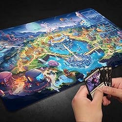 Premium Stitched MTG Playmat with Zones and
