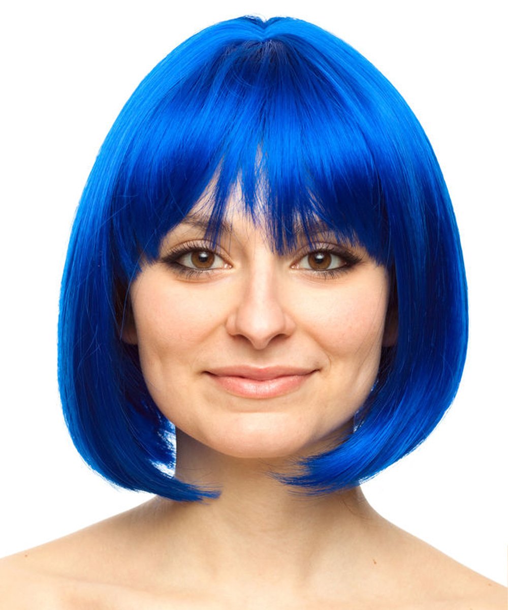 Blue Bob Wig Joy Wig Coraline Wig Ramona Flowers Wig Ramona Flowers