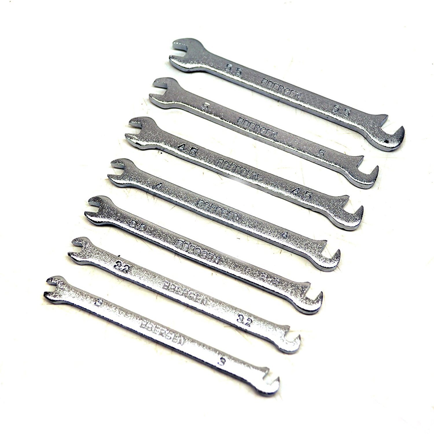 Mini Spanner set Metric 7pcs 3mm 5.5mm model engineering / hobby