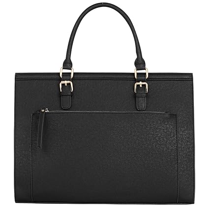 CRAZYCHIC - Damen Arbeitstasche Aktentasche Schule Tasche - Frauen Leder Feste Handtasche - Große Tragetasche Tote Henkeltasc