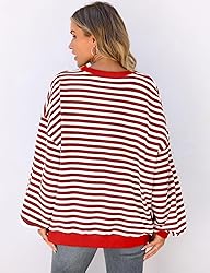 UEU Women's Casual Long Sleeve Sweatshirts Soft