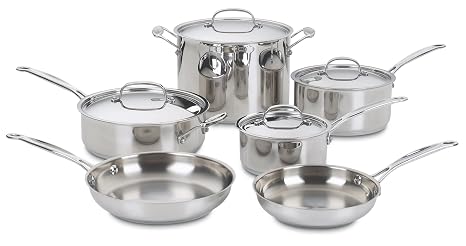 Cuisinart MCP-12N Multiclad Pro Stainless Steel 12-Piece Cookware Set