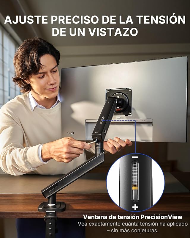 Suporte para monitor de secretária para ecrãs de 13-32", até 2-9 kg