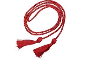 66 Inches Tassel Cord Graduation, Braided Solid Color Honor Cords, Graduation Honor Cords Rope Belt, Graduation Ropes High Ho