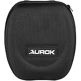 AUROK Trap Protective Shooting Glasses with 4 Interchangeable Lenses UV400 Safety Eyewear for Sports & Outdoor Use