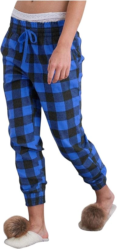 Flannel sweatpants Clearance