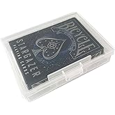 PRODUCT80 BitsBins 10 Pack Playing Card Case with Unique Inner Wall Design, Card Deck Box Fits Sleeved Cards, Game Cases for Standard Playing Cards, Holder for for MTG & Pokemon Cards