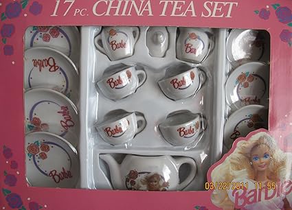 chilton toys barbie tea set