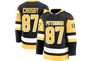 13 Mens/Women/Youth Hockey Jersey Pittsburgh Stitched for Sports Fan No Brand/Logos