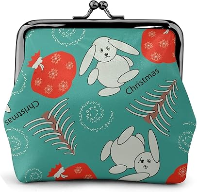 小銭入れ がま口 ウサギ 財布 遊び 青い 小さい オシャレ 丸形小銭入れ メンズ レディース 小銭入れ Amazon