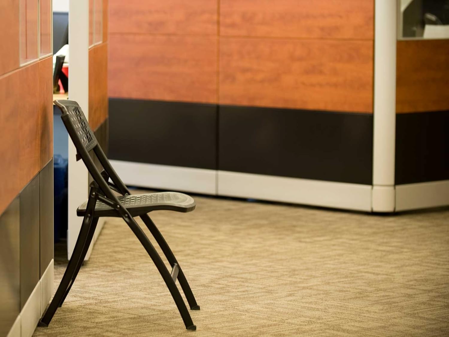 Mity-Lite Flex One Folding Chair, Black, 4-Pack: Industrial & Scientific