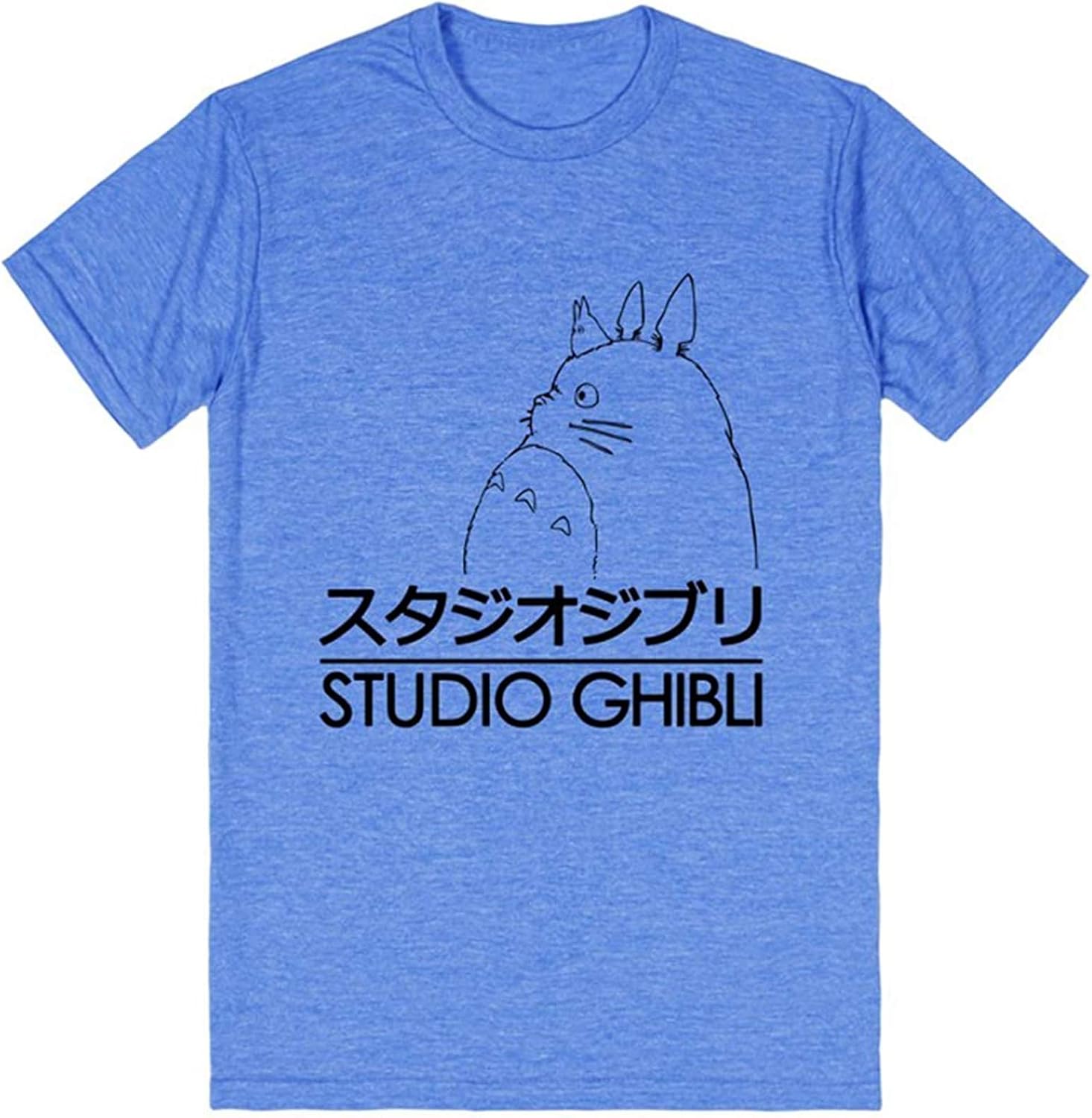mende Studio Ghibli T Shirt Size 3XL, Blue Amazon.co.uk Clothing