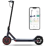 MAXSHOT V1 Electric Scooter - 350W Motor, Max 21 Miles Long Range, 19Mph Top Speed, 8.5" Tires, Portable Folding Commuting El
