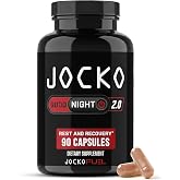 Jocko Fuel Good Night 2.0 Sleep Aid Supplement for Adults | 30 Serving | Tart Cherry, L-Theanine, Valerian &amp; Zinc Naturally Calm | Non-Habit Forming | Deeper Rest, Relaxation &amp; Recovery