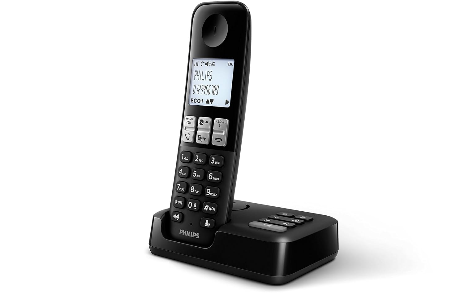 philips d2351b 23 tel fono inal mbrico con contestador autom tico rh amazon  es manual de instrucciones telefono inalambrico philips d235 telefono ...