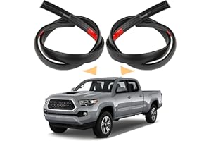 2PCS Roof Drip Molding Weatherstrip Compatible with Toyota Tacoma Double CAB 2016-2023, Roof Drip Molding Trim Weatherstrip R