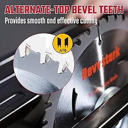 Revvstark Circular Saw Blade 8-1/4 in 40T&60T, with