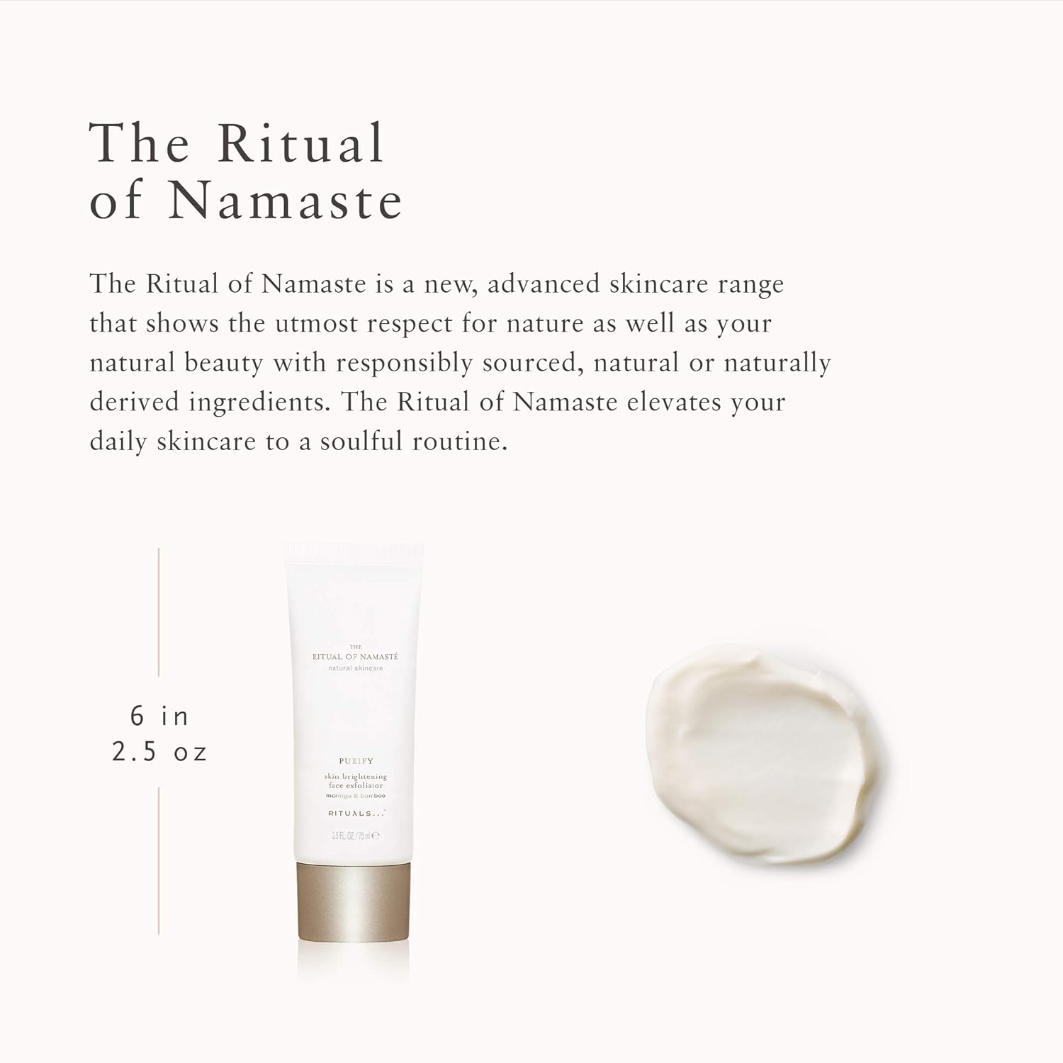 rituals skin brightening face exfoliator