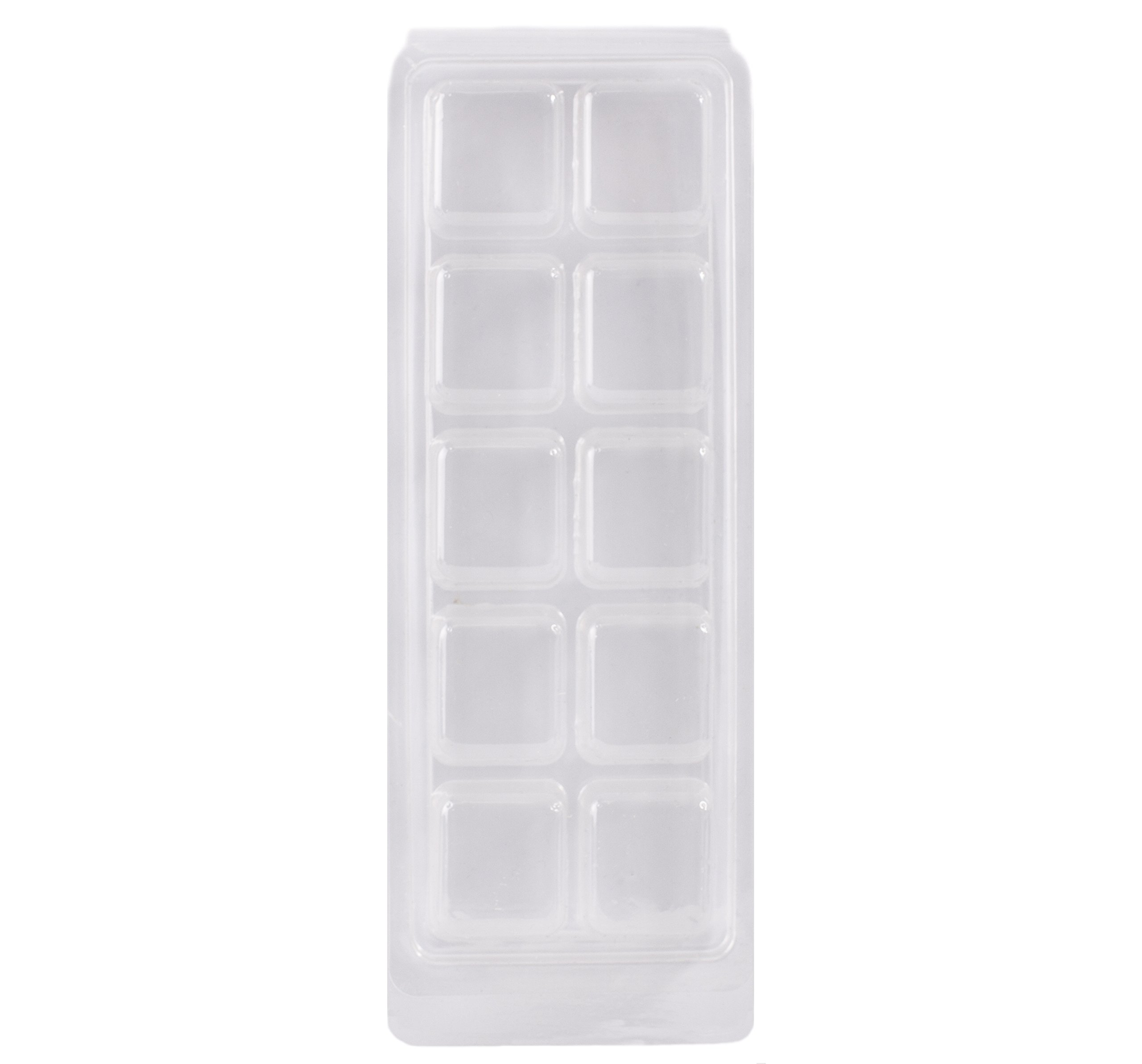 World Of Moulds | 10 Cavity Wax Tart Clamshell Mould x 10