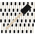 thumbnail image 2 of US Art Supply 2" Foam Sponge Brushes - 40-Pack Value Set For Painting & Crafts 2 of 13