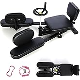 EVERYAMTE Leg Stretcher, Heavy Duty Steel Split Machine for Flexibility Training, 300LBS Leg Stretch Machine, Durable and Easy to Install Home Stretching Equipment, Improve Flexibilit